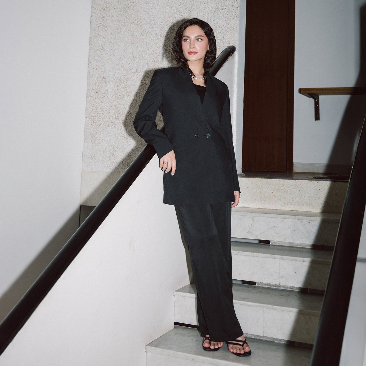 Nina Silk trousers