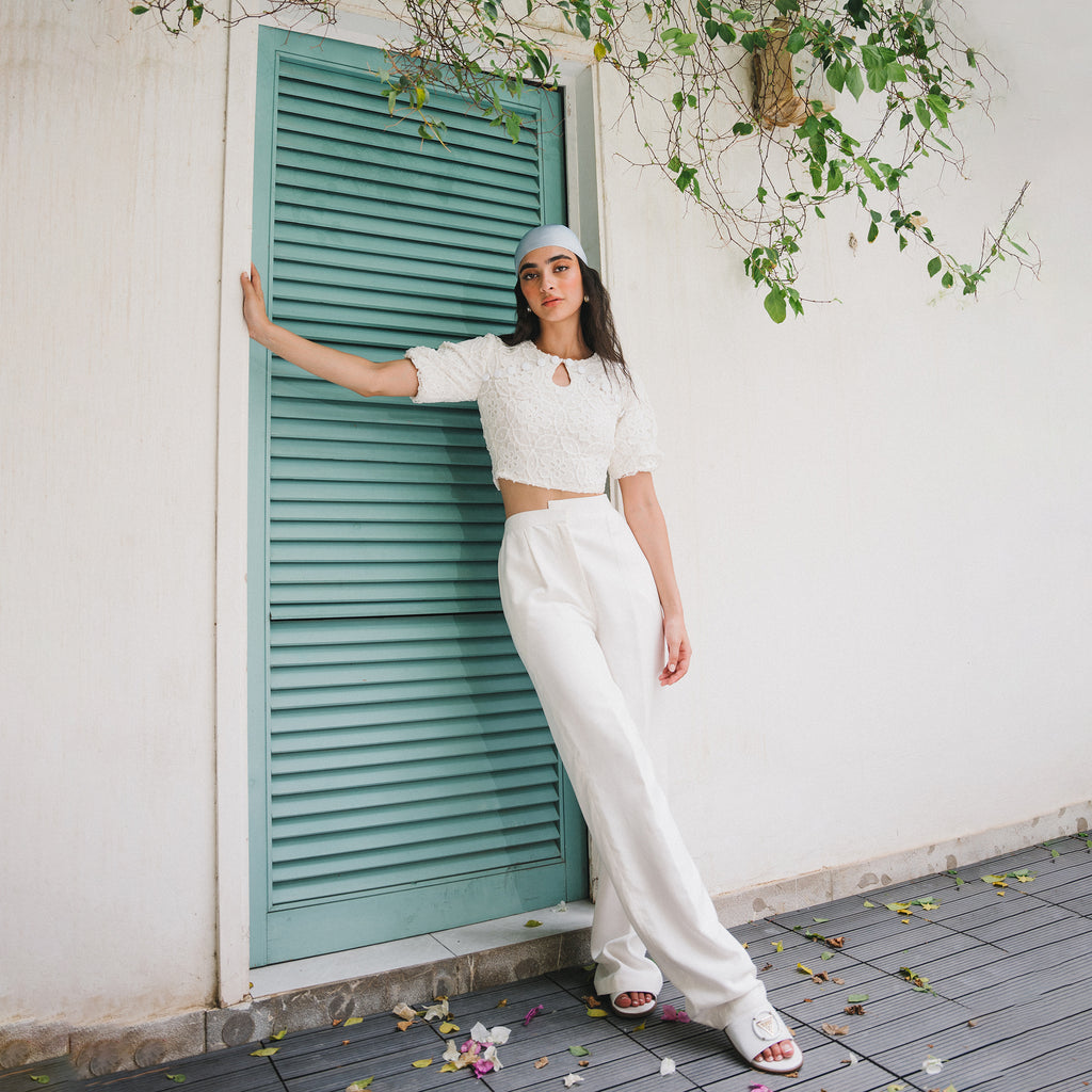 Linen pants - White (Pre order)